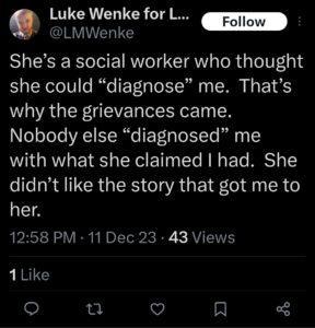 luke wenke x twitter screenshot ecmc 2023 buffalo