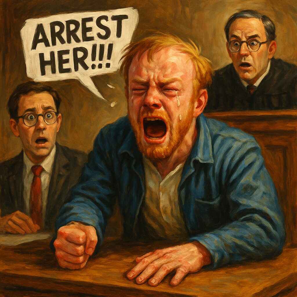 EMAIL: Chronic Arrestee Luke Wenke Falsely & Hypocritically Accuses Others of Being Tax Burdens