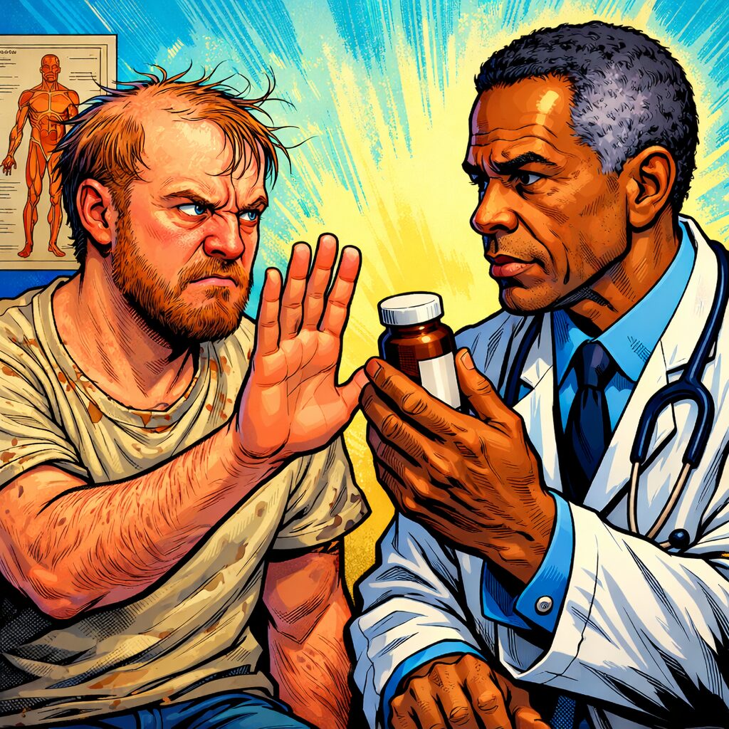 Luke Wenke Gallery | Denial of Mental Illness/Resistance to Treatment