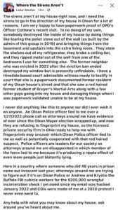 screenshot of a november 2025 luke wenke facebook accoutn falsely blaming stalking victims for his problems